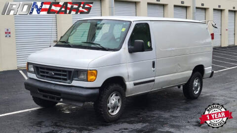 2004 Ford E-Series for sale at IRON CARS in Hollywood FL