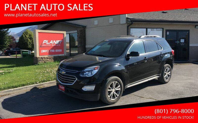 2016 Chevrolet Equinox for sale at PLANET AUTO SALES in Lindon UT