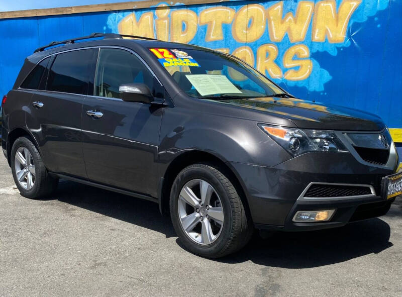 2012 Acura MDX for sale at Midtown Motors in San Jose CA