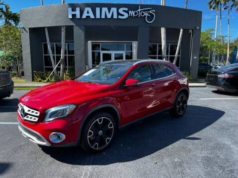 2018 Mercedes-Benz GLA for sale at Haims Motors Miami in Miami Gardens FL