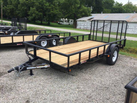 2022 GRtrailers 82"x14' 5.2k UTV RZR trailer for sale at Bailey Auto in Pomona KS