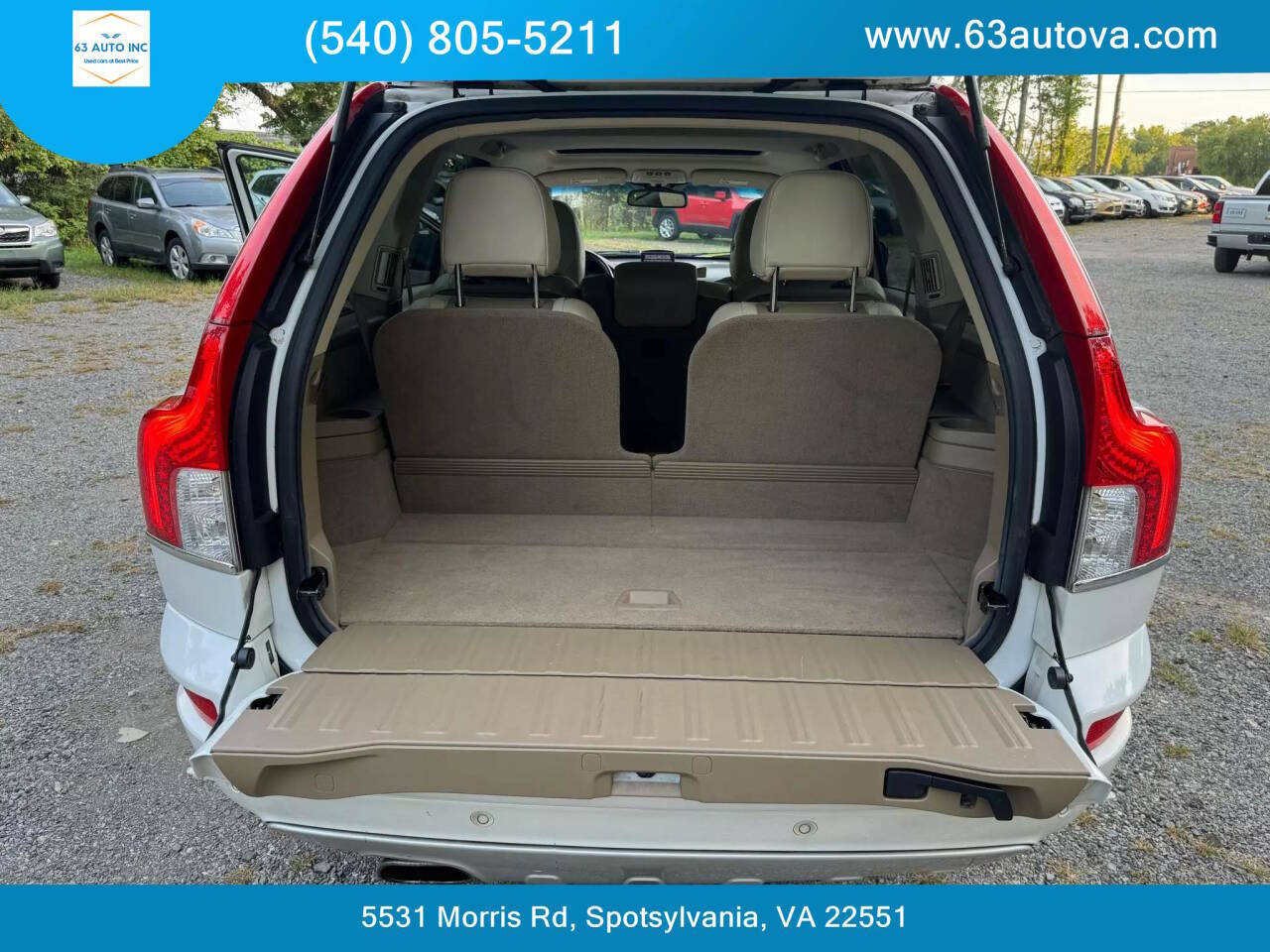 2013 Volvo XC90 for sale at 63 Auto Inc in Spotsylvania, VA