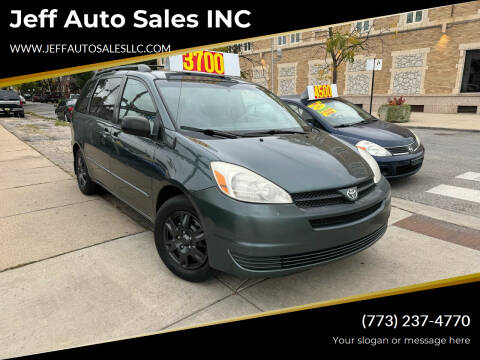 2005 Toyota Sienna for sale at Jeff Auto Sales INC in Chicago IL