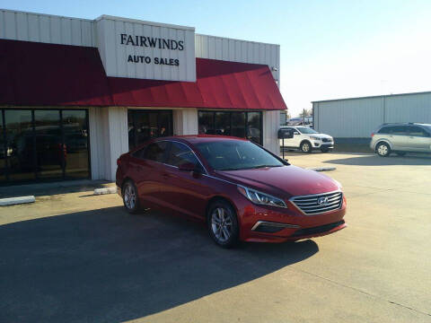 2015 Hyundai Sonata for sale at Fairwinds Auto Sales in Dewitt AR