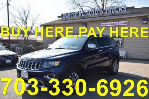 2014 Jeep Grand Cherokee for sale at Commercial Auto & Trucks in Manassas VA