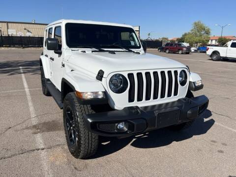 2022 Jeep Wrangler Unlimited for sale at Rollit Motors in Mesa AZ