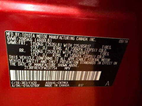 2015 Toyota RAV4 XLE