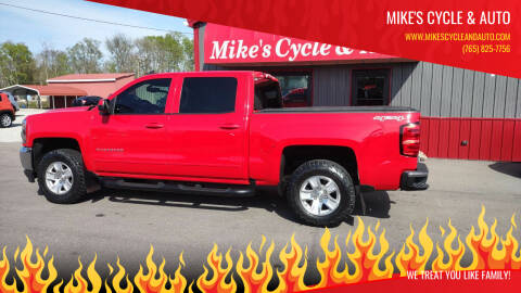 2016 Chevrolet Silverado 1500 for sale at MIKE'S CYCLE & AUTO in Connersville IN