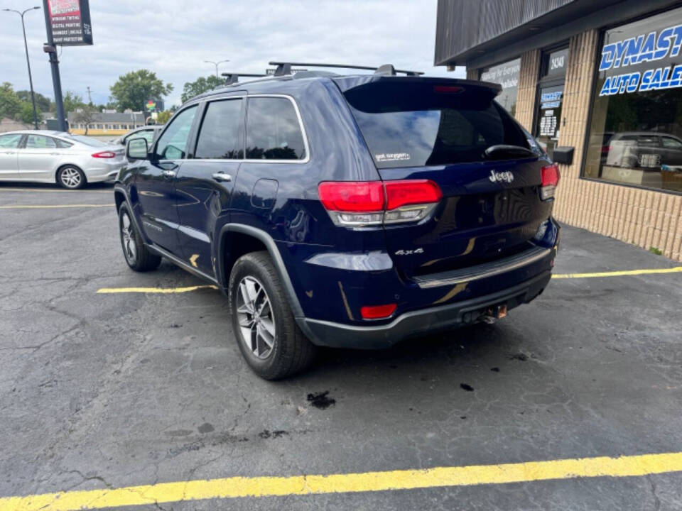 2018 Jeep Grand Cherokee for sale at Dynasty Auto Sales in Eastpointe, MI