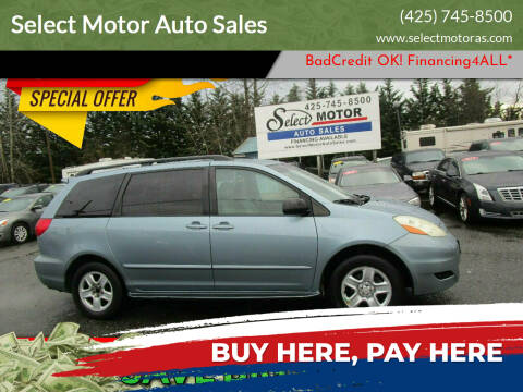 2006 Toyota Sienna for sale at Select Motor Auto Sales in Lynnwood WA