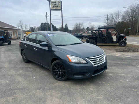 2014 Nissan Sentra for sale at Conklin Cycle Center in Binghamton NY