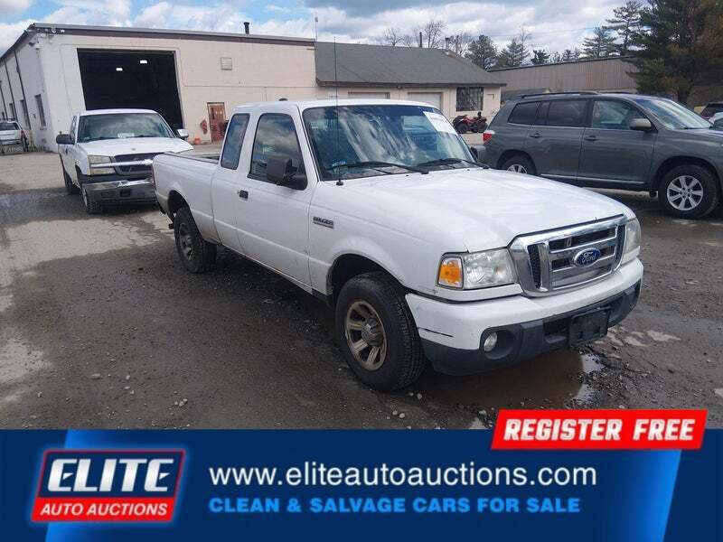 White 2011 Ford Ranger XLT 4x2 XLT 2dr SuperCab 1