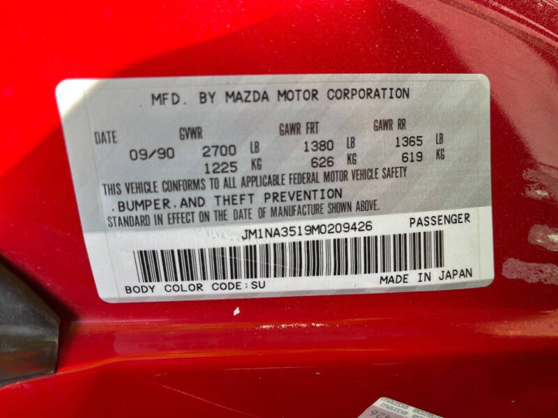 1991 Mazda MX-5 Miata