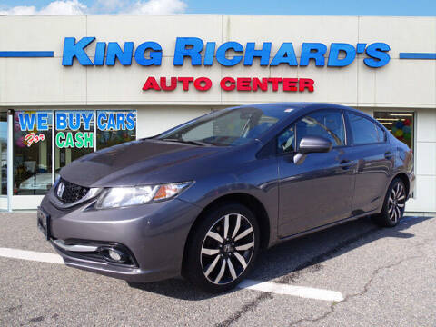 2014 Honda Civic for sale at KING RICHARDS AUTO CENTER in East Providence RI
