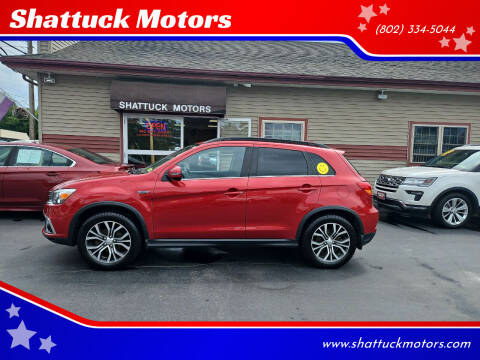 2018 Mitsubishi Outlander Sport for sale at Shattuck Motors in Newport VT