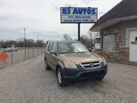 2003 Honda CR-V for sale at 83 Autos in York PA