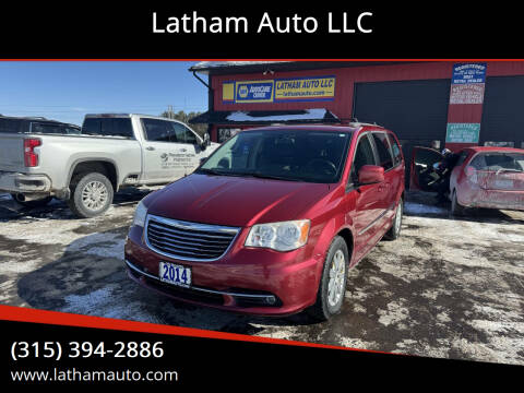 2014 Chrysler Town and Country for sale at Latham Auto LLC in Ogdensburg NY