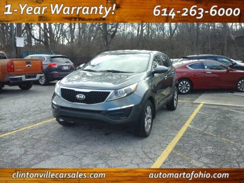 2015 Kia Sportage for sale at Clintonville Car Sales - AutoMart of Ohio in Columbus OH