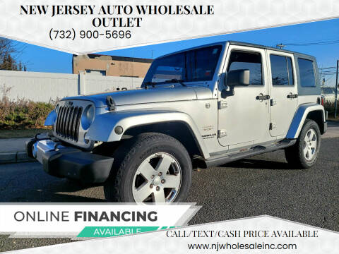 2008 Jeep Wrangler Unlimited for sale at New Jersey Auto Wholesale Outlet in Union Beach NJ