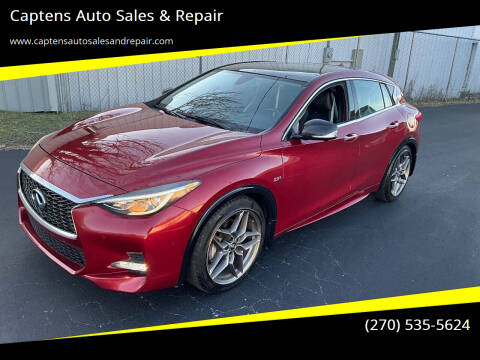 2018 Infiniti QX30 for sale at Captens Auto Sales & Repair in Bowling Green KY