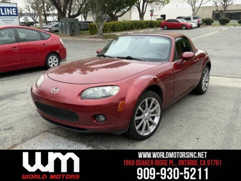 2006 Mazda MX-5 Miata for sale at World Motors INC in Ontario CA