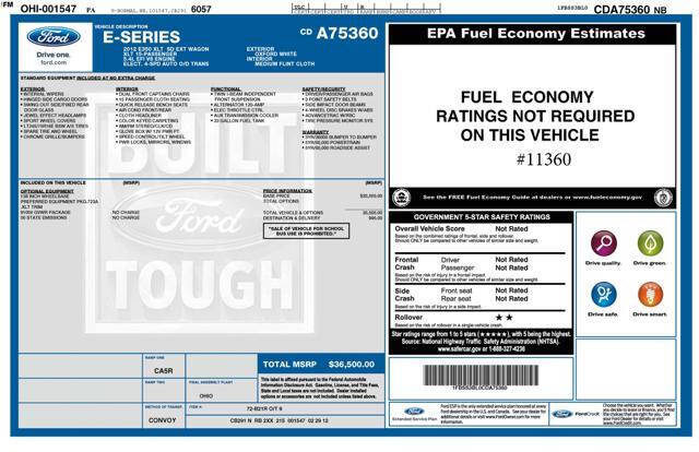 2012 Ford E-Series