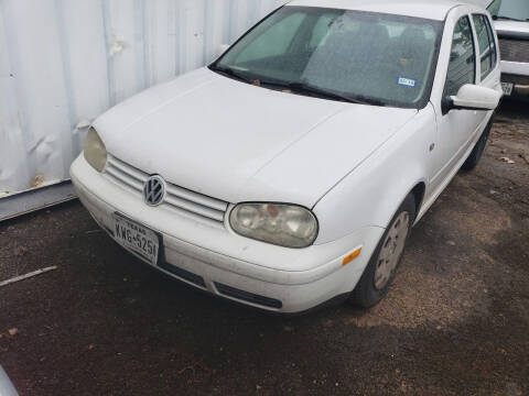 2004 Volkswagen Golf for sale at DFW AUTO FINANCING LLC in Dallas TX