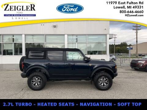 2021 Ford Bronco for sale at Zeigler Ford of Plainwell- Jeff Bishop in Plainwell MI