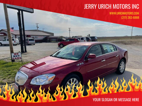 2010 Buick Lucerne for sale at Jerry Urich Motors Inc in Hoopeston IL