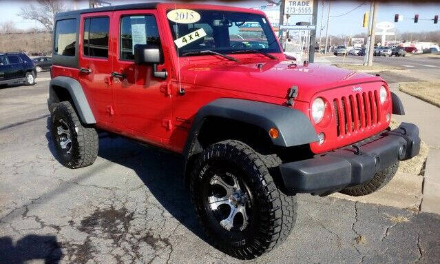 2015 Jeep Wrangler Unlimited for sale at Jim Clark Auto World in Topeka KS