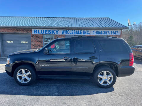 2007 Chevrolet Tahoe for sale at BlueSky Wholesale Inc in Chesnee SC