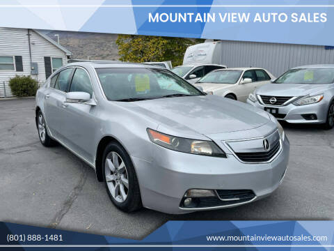 2012 Acura TL for sale at Mountain View Auto Sales in Orem UT