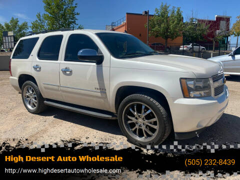 2011 Chevrolet Tahoe for sale at High Desert Auto Wholesale in Albuquerque NM