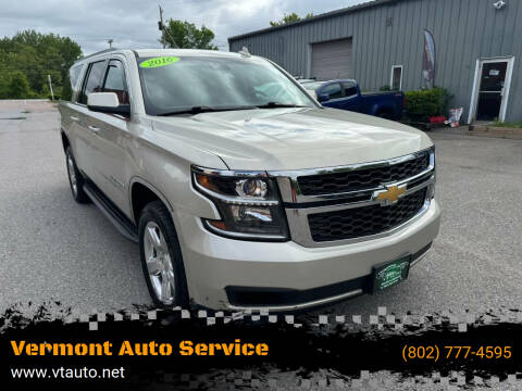 2016 Chevrolet Suburban for sale at Vermont Auto Service in South Burlington VT