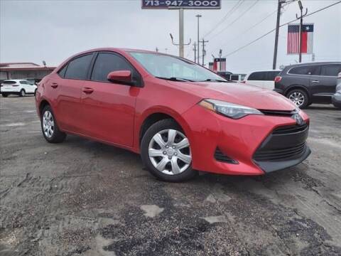 2018 Toyota Corolla for sale at FREDY KIA USED CARS in Houston TX