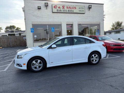 2013 Chevrolet Cruze for sale at C & S SALES in Belton MO