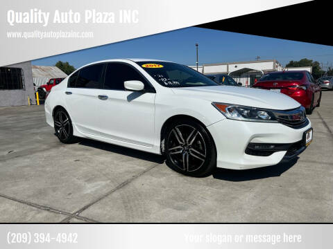 2017 Honda Accord for sale at Quality Auto Plaza INC in Livingston CA