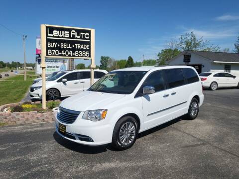 2014 Chrysler Town and Country for sale at Lewis Auto in Mountain Home AR