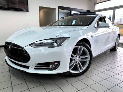 2015 Tesla Model S for sale at SAINT CHARLES MOTORCARS in Saint Charles IL