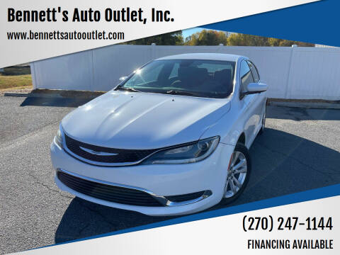 2015 Chrysler 200 for sale at Bennett's Auto Outlet, Inc. in Mayfield KY