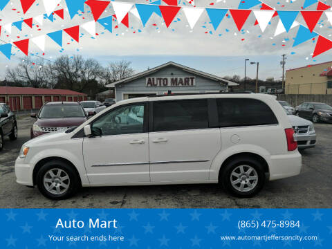2012 Chrysler Town and Country for sale at Auto Mart in Jefferson City TN