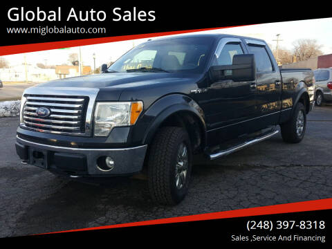 2010 Ford F-150 for sale at Global Auto Sales in Hazel Park MI