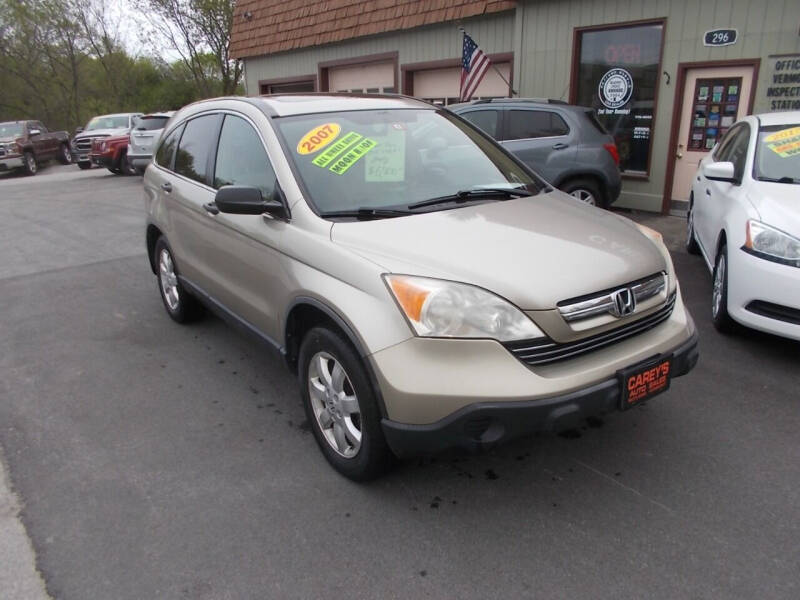 2007 Honda CR-V for sale at Careys Auto Sales in Rutland VT