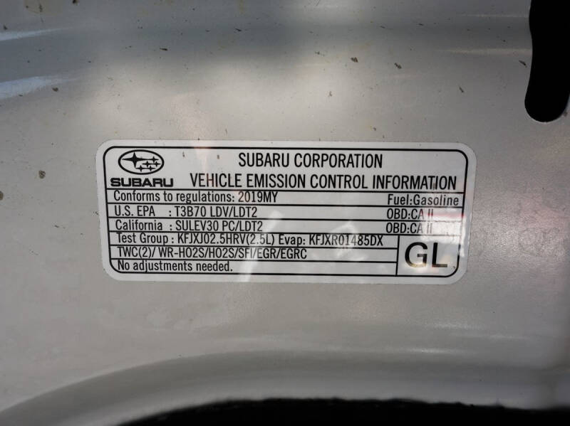 2019 Subaru Outback 2.5i Premium