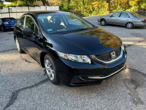 2015 Honda Civic for sale at STURBRIDGE CAR SERVICE CO in Sturbridge MA