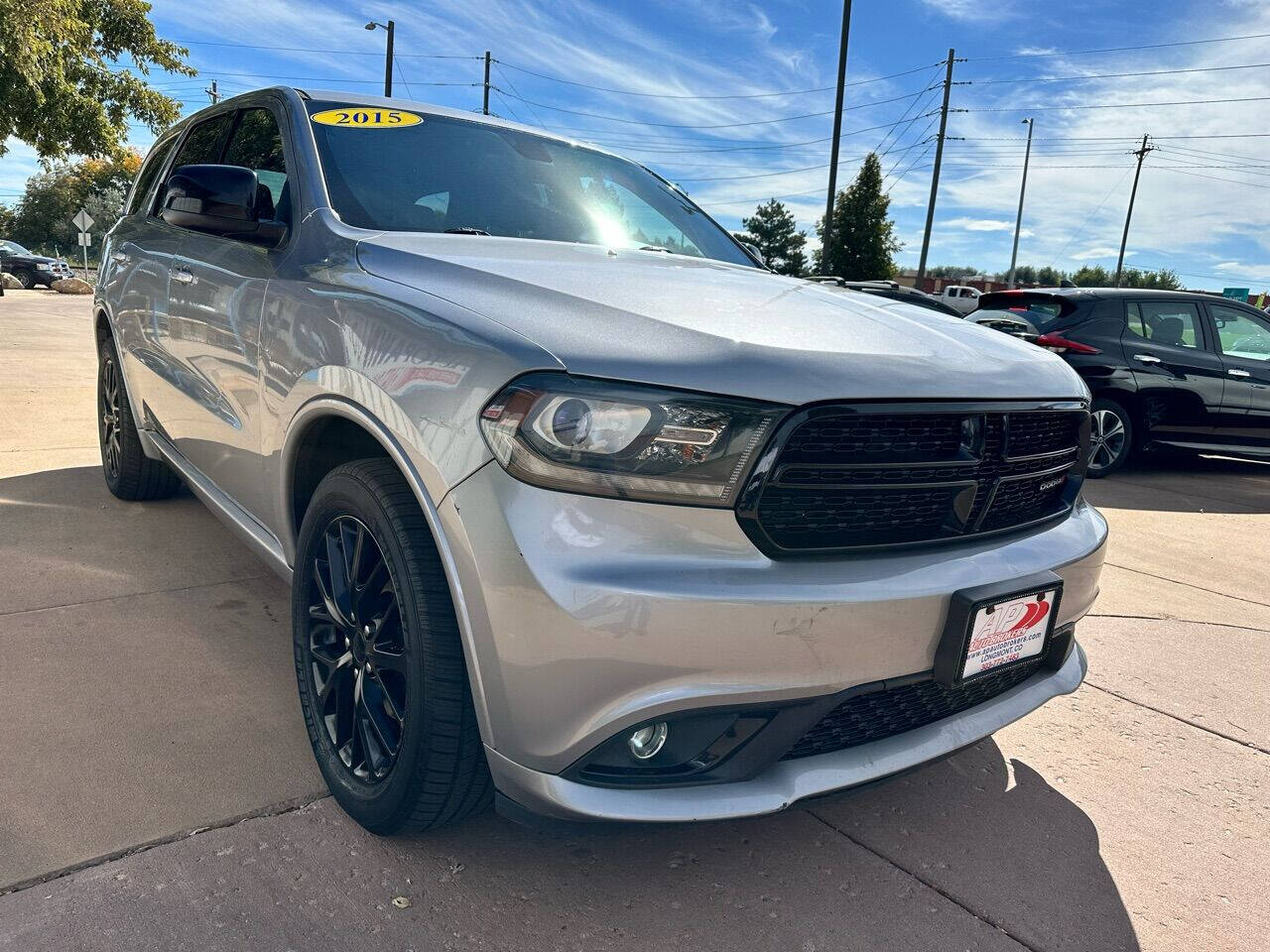 Silver 2015 Dodge Durango SXT AWD SXT 4dr SUV 1