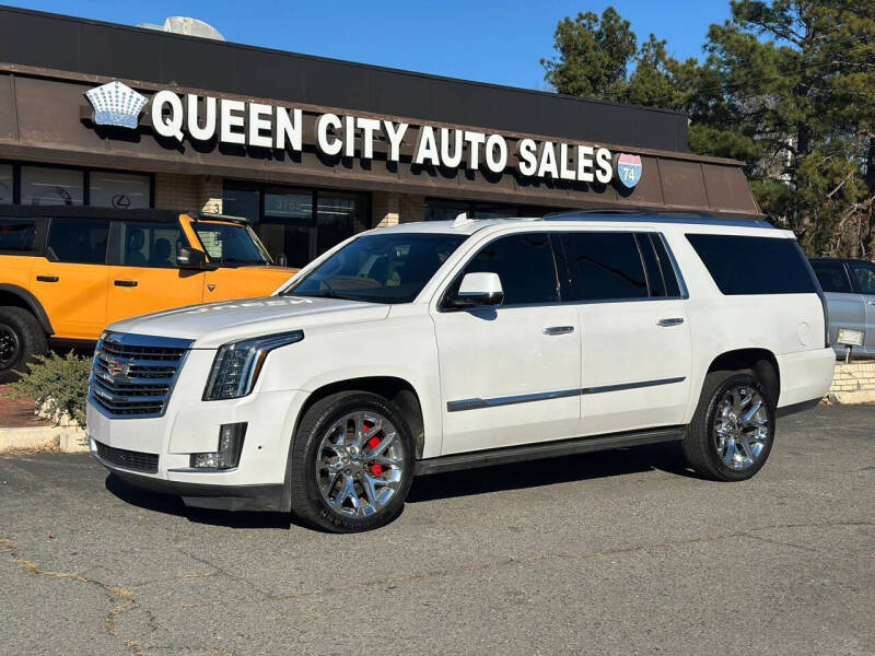 2018 Cadillac Escalade ESV for sale at Queen City Auto Sales in Charlotte NC