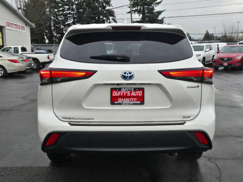 2021 Toyota Highlander Hybrid XLE