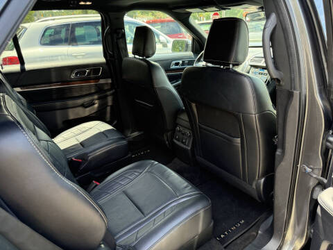 2018 Ford Explorer Platinum