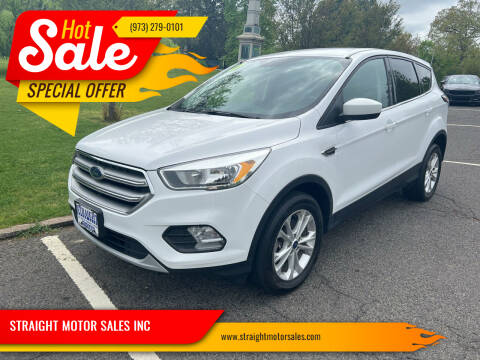 2017 Ford Escape for sale at STRAIGHT MOTOR SALES INC in Paterson NJ